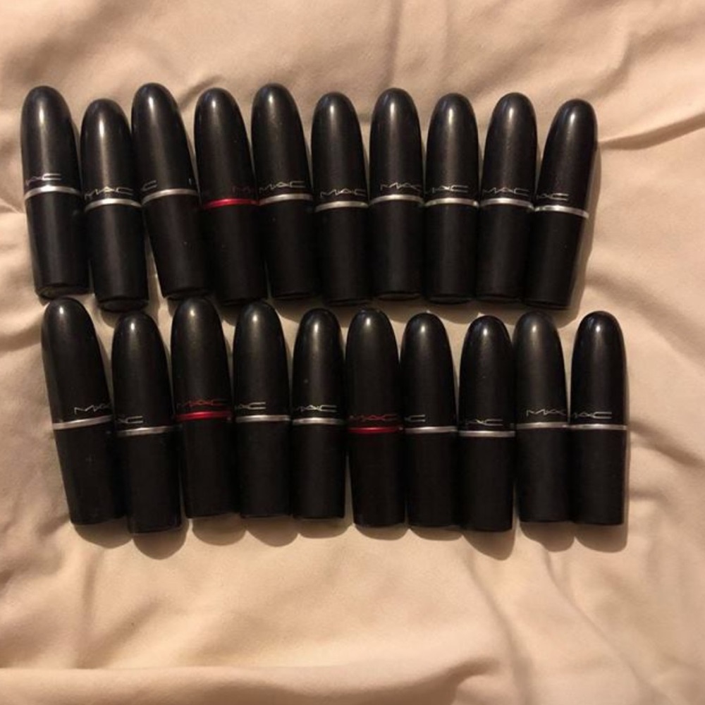 20 Mac lipsticks